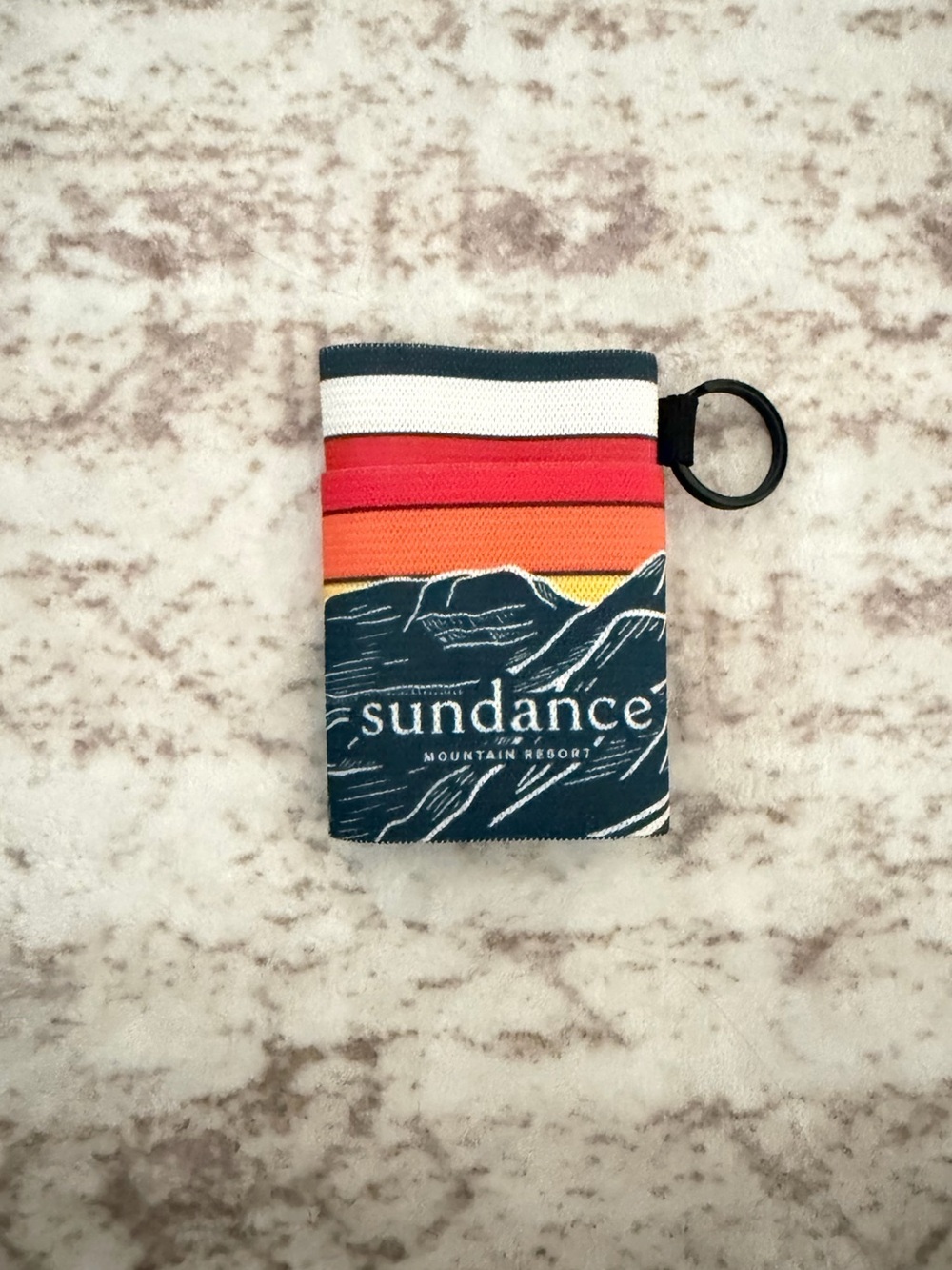 Thread Wallets x Sundance Mountain Resort Elastic Wallet NEW